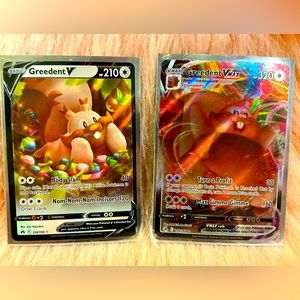 Pokémon cards Greedent